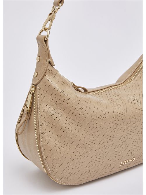 Borsa hobo media con logo monogram LIU JO | AA6133ES026/00070